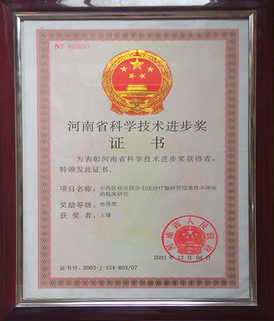 河南省科学技术进步奖